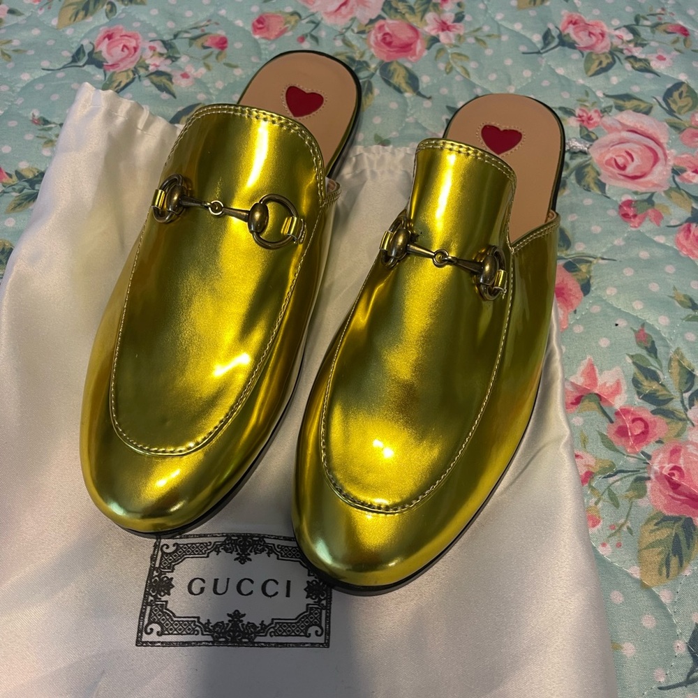 Faux Gucci Princeton Slides